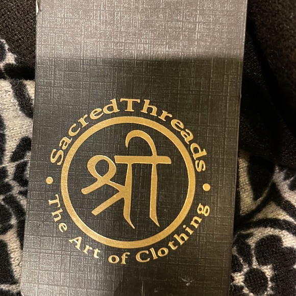 NWT Sacred Threads sweater Dress Large L boho - Picture 6 of 11